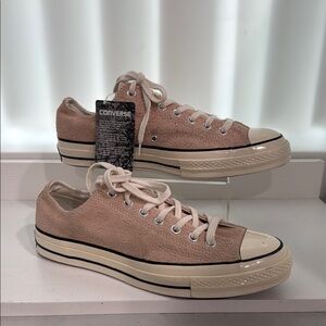 Converse Pink Low-Top Sneakers